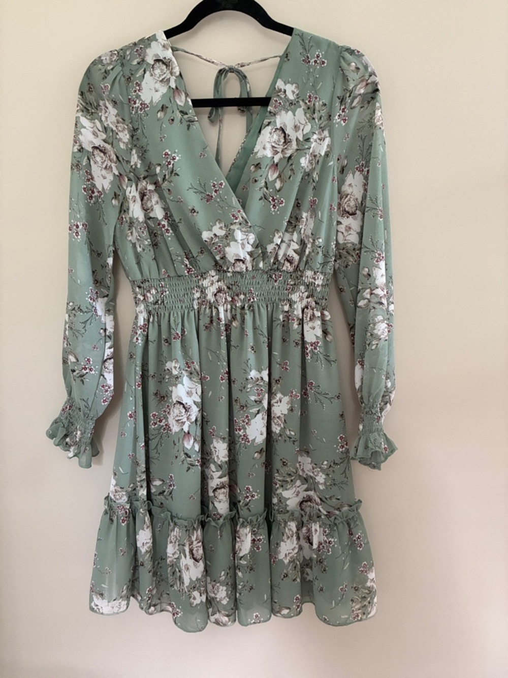 Floral V-Neck Dress